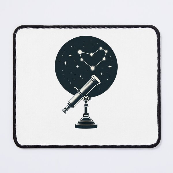 Item preview, Stargazing Hearts - Telescope to the Stars designed and sold by SADStyleDesigns.