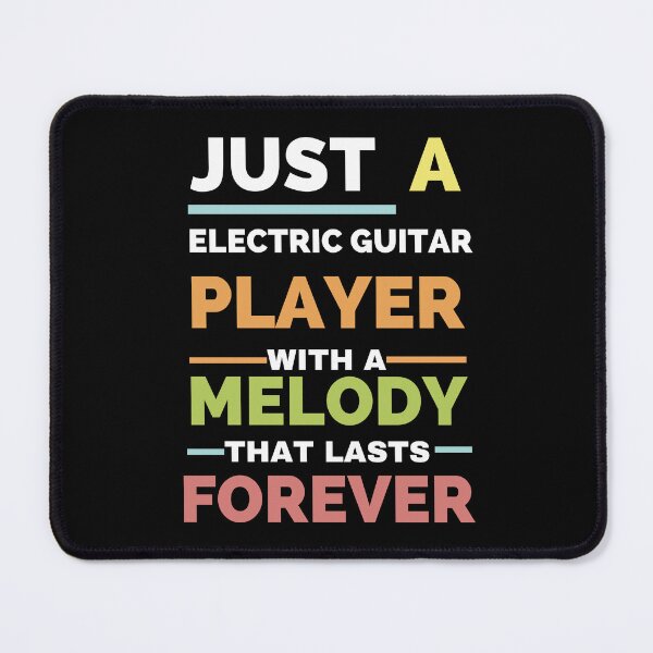 Item preview, Just an electric guitar player with a melody that lasts forever designed and sold by greenbluearts.