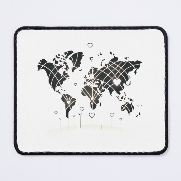 Item preview, Heartfelt Map - Love's Global Coordinates designed and sold by SADStyleDesigns.