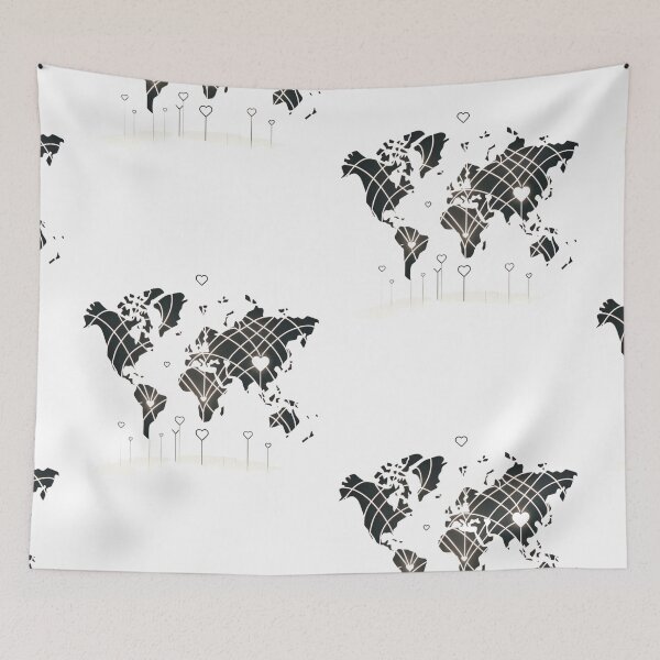 Item preview, Heartfelt Map - Love's Global Coordinates designed and sold by SADStyleDesigns.