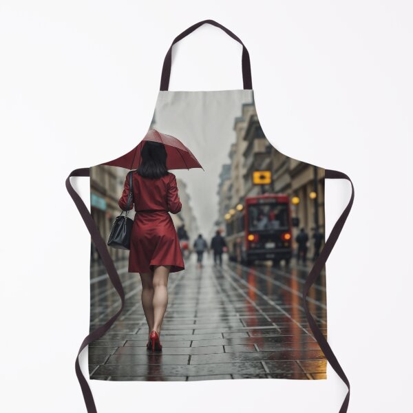 Item preview, woman in the rain designed and sold by piakestore.