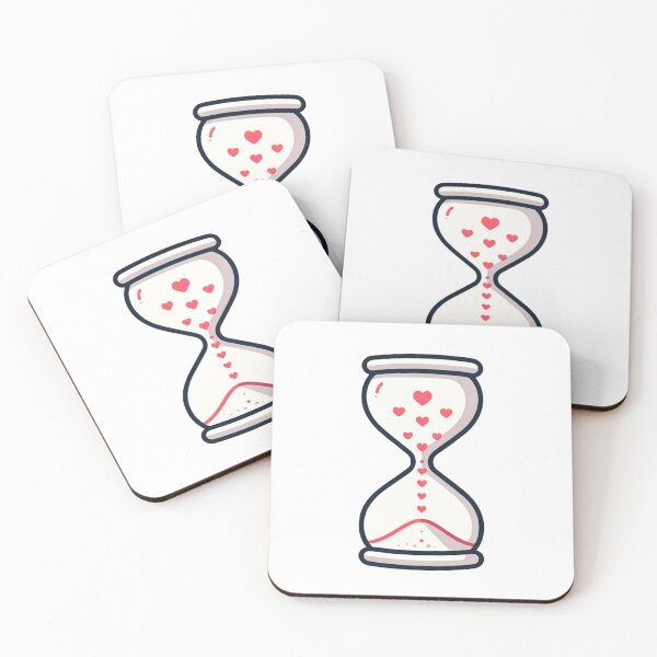 Item preview, Timeless Affection - Heart Hourglass designed and sold by SADStyleDesigns.