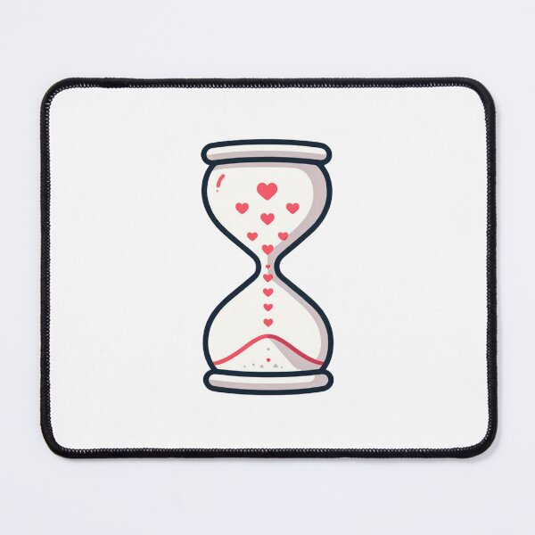Item preview, Timeless Affection - Heart Hourglass designed and sold by SADStyleDesigns.