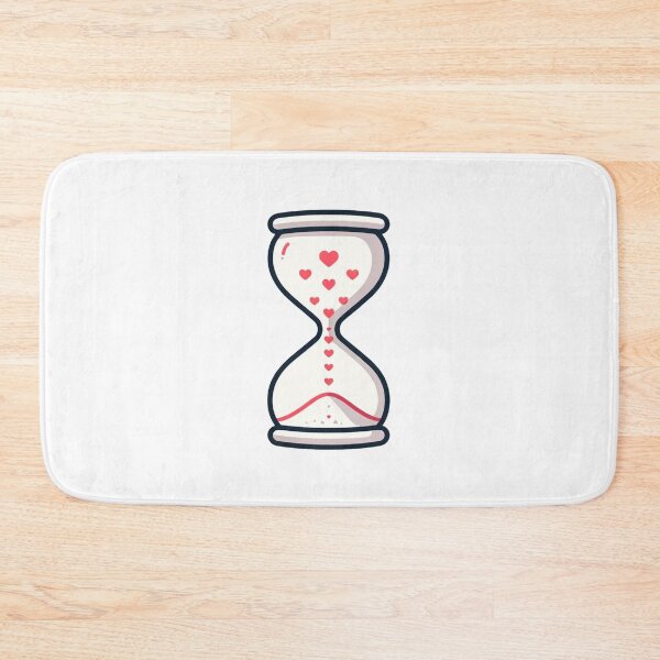 Item preview, Timeless Affection - Heart Hourglass designed and sold by SADStyleDesigns.