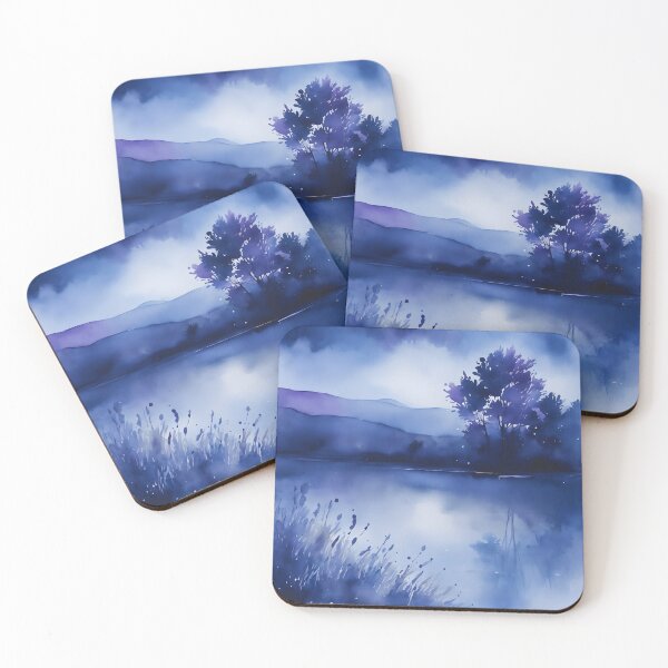Item preview, Indigo Sky Serenity designed and sold by colorvisionart.