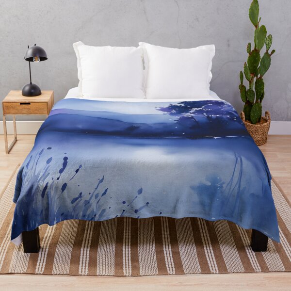 Item preview, Indigo Sky Serenity designed and sold by colorvisionart.