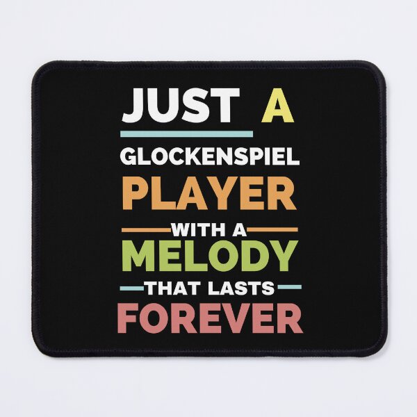 Item preview, Just a glockenspiel player with a melody that lasts forever designed and sold by greenbluearts.