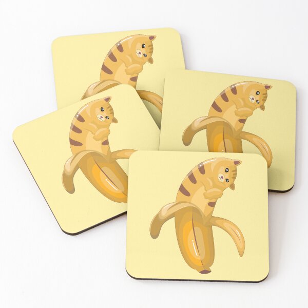 Item preview, Cute Banana Yellow Cat designed and sold by ACho UnderPeak.