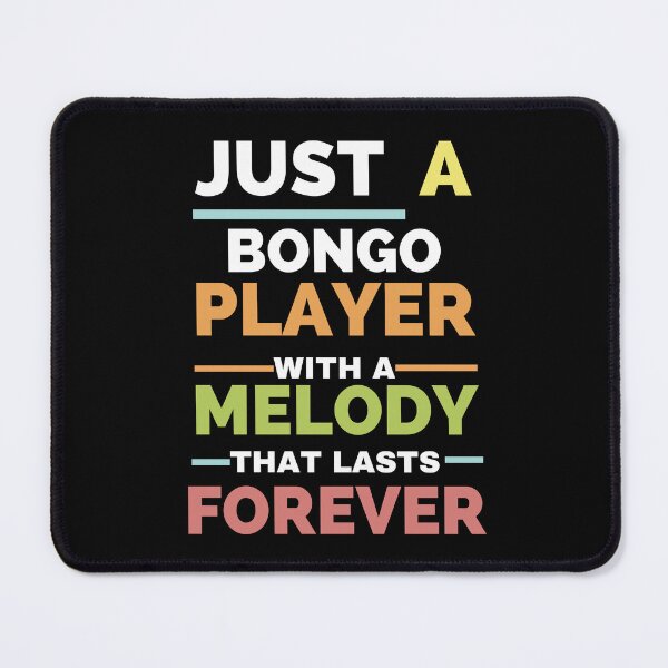 Item preview, Just a bongo player with a melody that lasts forever designed and sold by greenbluearts.