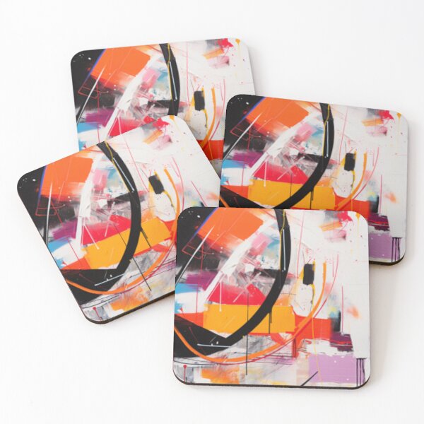 Item preview, Vibrant Modern Art Bold Abstract Eccentric geometric Design  designed and sold by NortonArt.