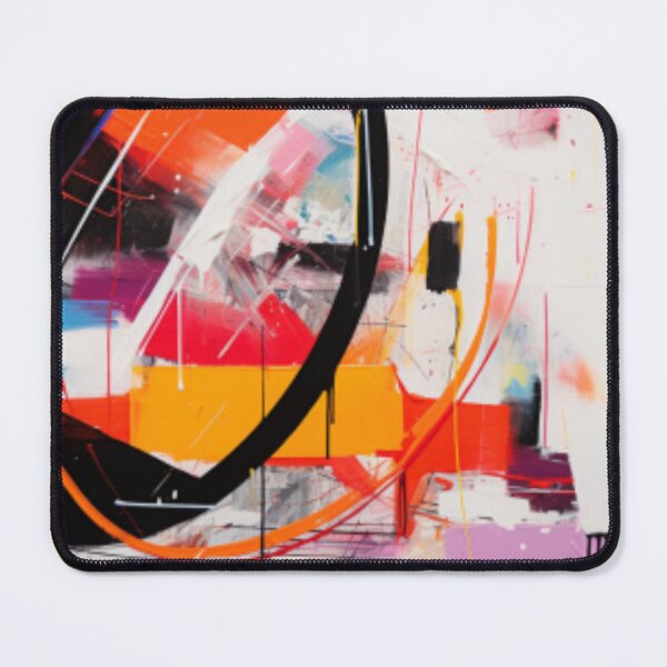 Item preview, Vibrant Modern Art Bold Abstract Eccentric geometric Design  designed and sold by NortonArt.