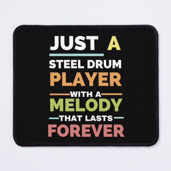Item preview, Just a steel drum player with a melody that lasts forever designed and sold by greenbluearts.