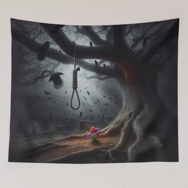 Item preview, hangman's rope on an old oak designed and sold by Theudric.