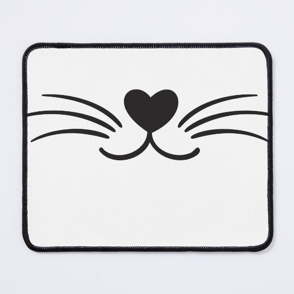 Item preview, cat moustache designed and sold by Creations-by-AD.