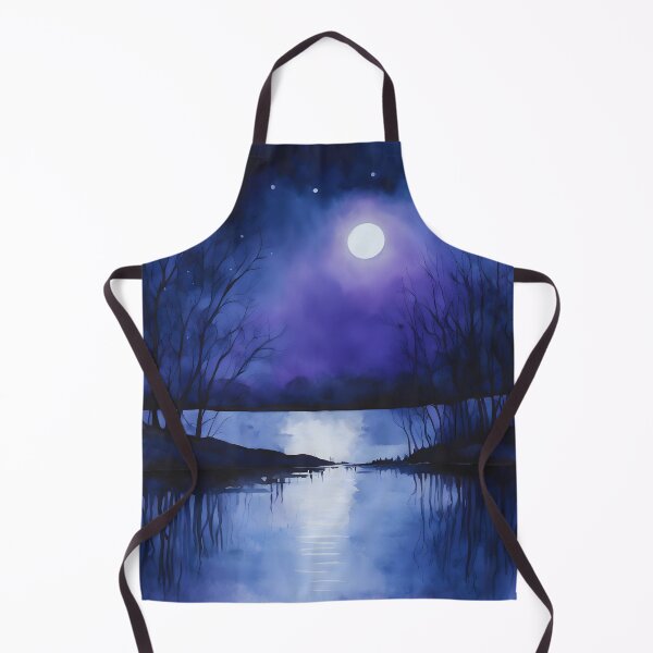 Item preview, Midnight Moon Reflection designed and sold by colorvisionart.