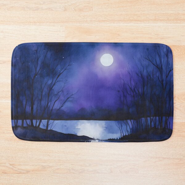 Item preview, Midnight Moon Reflection designed and sold by colorvisionart.