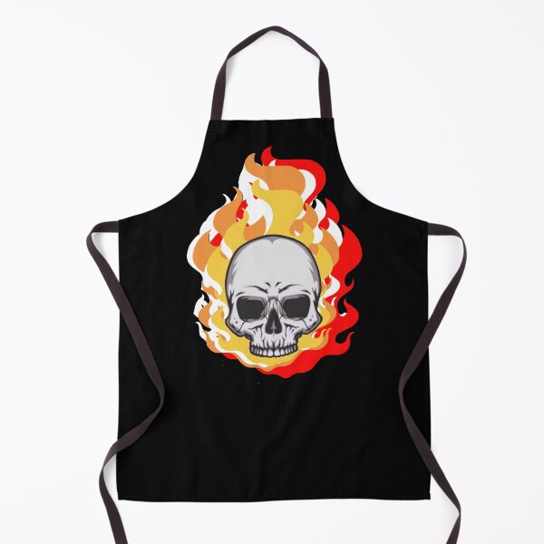 Item preview, Skull on fire designed and sold by leong732.