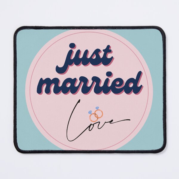 Item preview, just married with love designed and sold by chandira11.