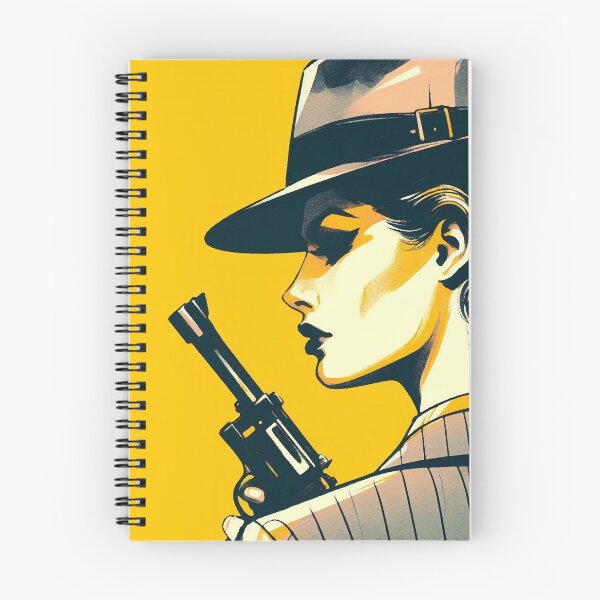 Item preview, Crime Girl Vintage [neo noir, yellow] designed and sold by RESToRAPTOR.