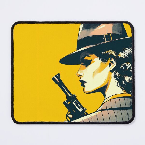 Item preview, Crime Girl Vintage [neo noir, yellow] designed and sold by RESToRAPTOR.