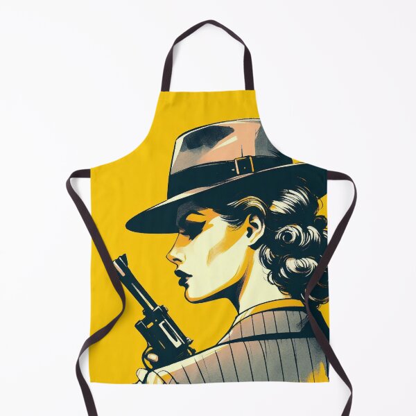 Item preview, Crime Girl Vintage [neo noir, yellow] designed and sold by RESToRAPTOR.
