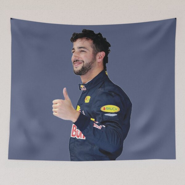 Item preview, Daniel F1 Driver Hair Style Alpha F1 Team Yuki Tsunoda Teammate designed and sold by FormulaGTee1.