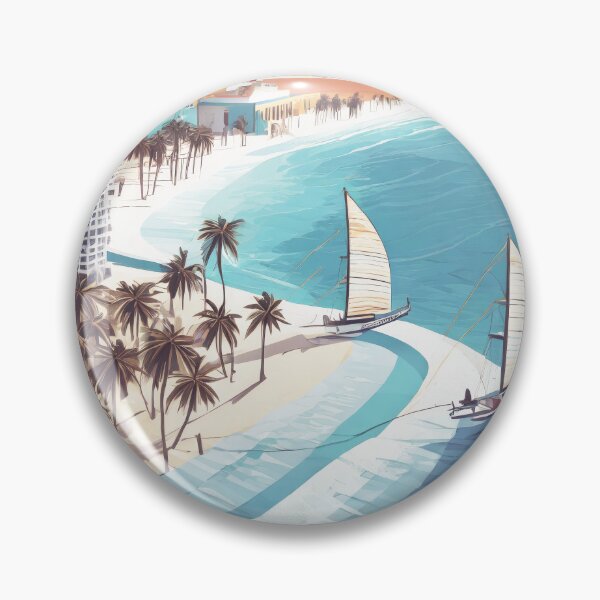 Artikelvorschau, Minimal Vintage Cancun Mexiko - Stilvolles Reiseplakat für tropisches Flair entworfen und verkauft von pod24.