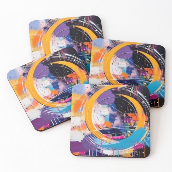 Item preview, Vibrant Modern Art Bold Abstract Eccentric geometric Design  designed and sold by NortonArt.