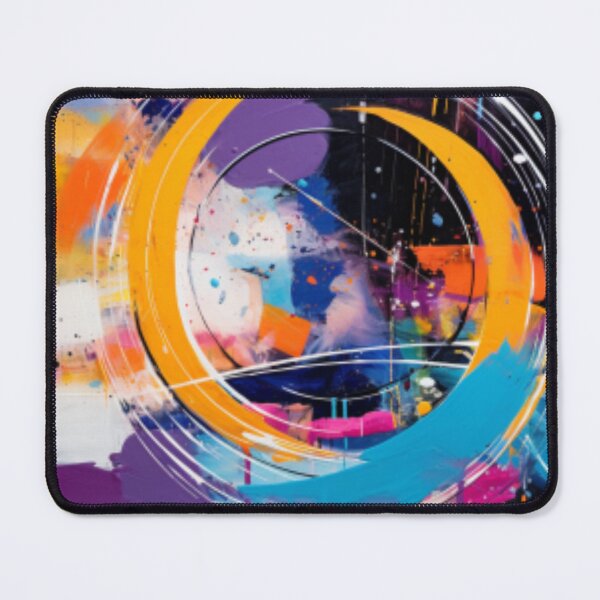 Item preview, Vibrant Modern Art Bold Abstract Eccentric geometric Design  designed and sold by NortonArt.