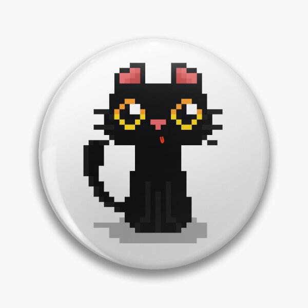 Item preview, Cat Pixel Art designed and sold by Funky  Fibers.