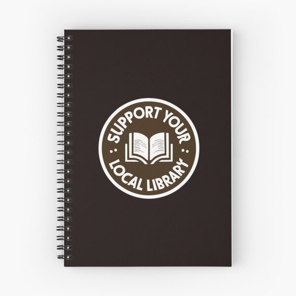 Item preview, Logo Support Your Local Library Books Reading designed and sold by sadedream.