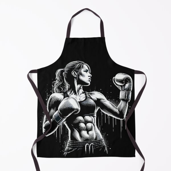 Item preview, Boxer strong woman boxing women boxing gift designed and sold by Pineapple-Tree.