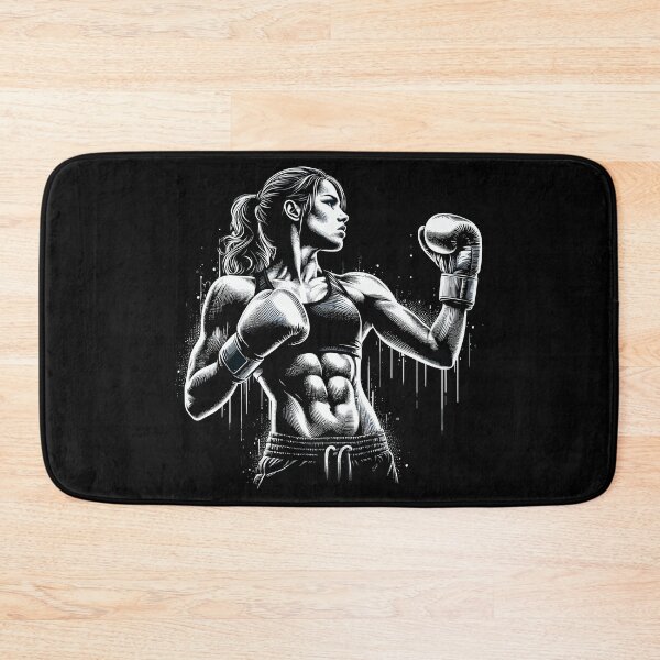 Item preview, Boxer strong woman boxing women boxing gift designed and sold by Pineapple-Tree.