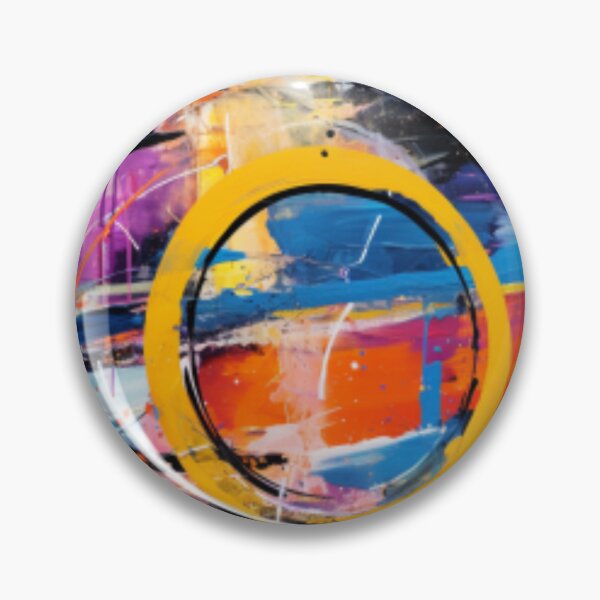 Item preview, Vibrant Modern Art Bold Abstract Eccentric geometric Design  designed and sold by NortonArt.