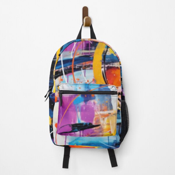 Item preview, Vibrant Modern Art Bold Abstract Eccentric geometric Design  designed and sold by NortonArt.