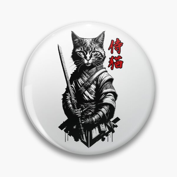 Item preview, Samurai Neko designed and sold by deathanarchy.