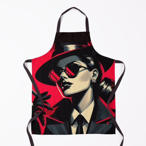 Item preview, Crime Woman Vintage [neo noir, black and red] designed and sold by RESToRAPTOR.