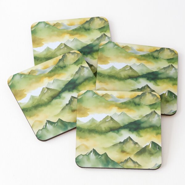 Item preview, Golden Peaks Majesty designed and sold by colorvisionart.