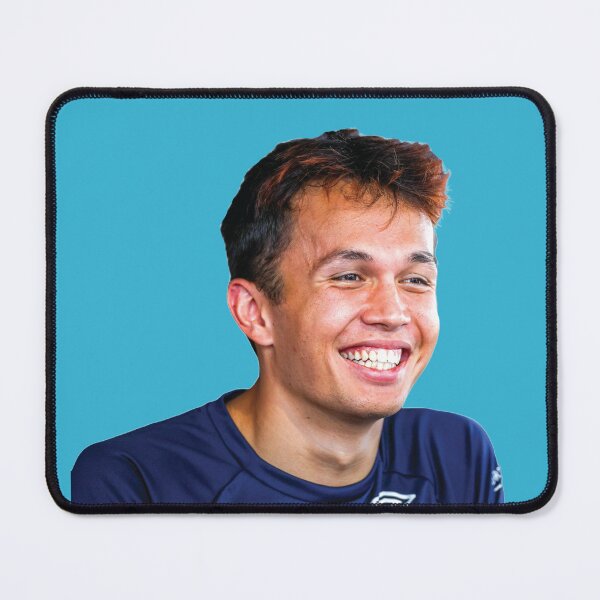Item preview, Alex Albon F1 Driver Smiling Williams F1 Team Logan Sargeant Teammate designed and sold by FormulaGTee1.