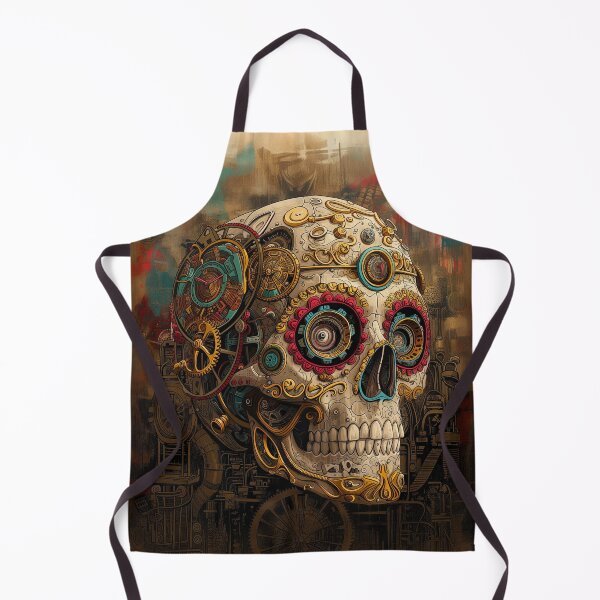 Item preview, Mechanical Steampunk Skull Design designed and sold by KatanaCreative.
