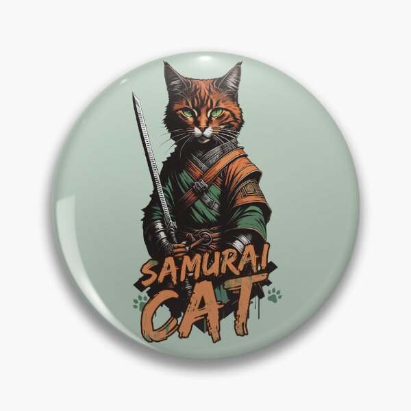 Item preview, Samurai Cat designed and sold by deathanarchy.