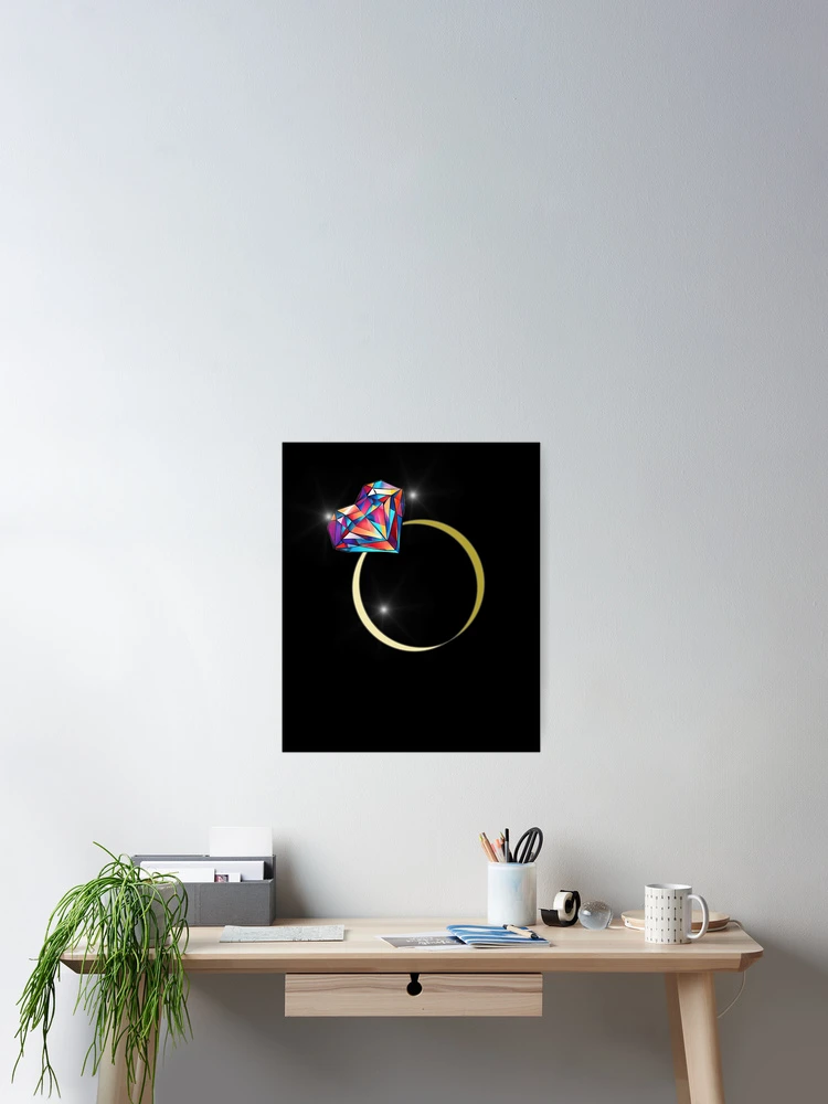 Thumbnail 2 of 3, Poster, LOVE RING designed and sold by InNeRoDa.