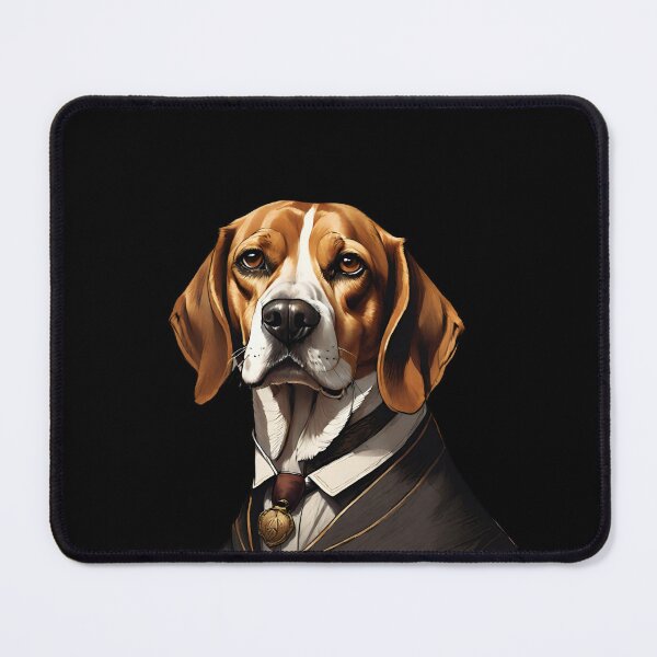 Item preview, Elegant Beagle Portrait Regal Canine Art designed and sold by ChicTrendz.