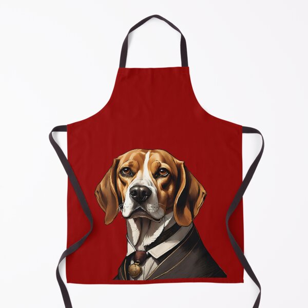 Item preview, Elegant Beagle Portrait Regal Canine Art designed and sold by ChicTrendz.