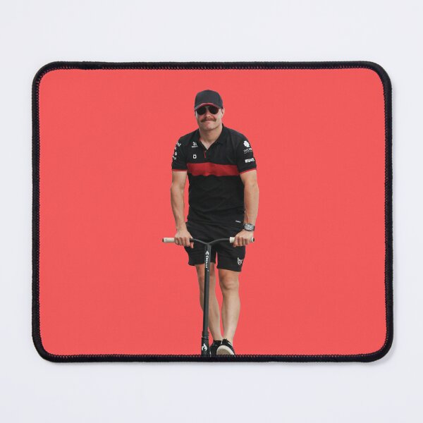 Item preview, Valtteri Bottas F1 Driver on a Scooter Alfa F1 Team Zhou Guanyu Teammate Stake designed and sold by FormulaGTee1.