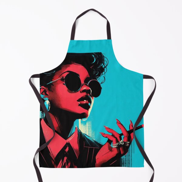 Item preview, Crime Mafia Woman [neo noir, red and cyan] designed and sold by RESToRAPTOR.