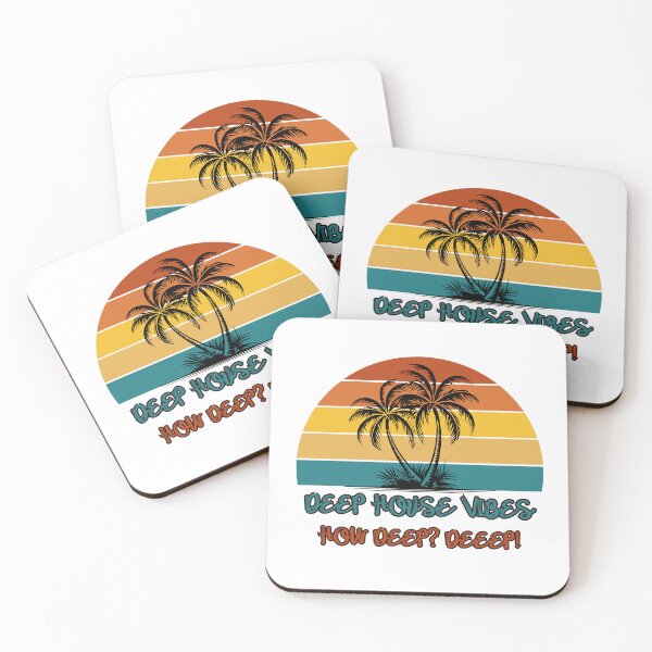 Item preview, DEEP HOUSE VIBES - HOW DEEP? DEEEP! designed and sold by snuske01.