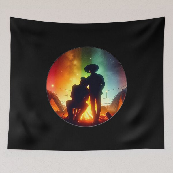 Item preview,  Love is Love-two man-night landscape-under the moonlight 5 designed and sold by DesignAnother.