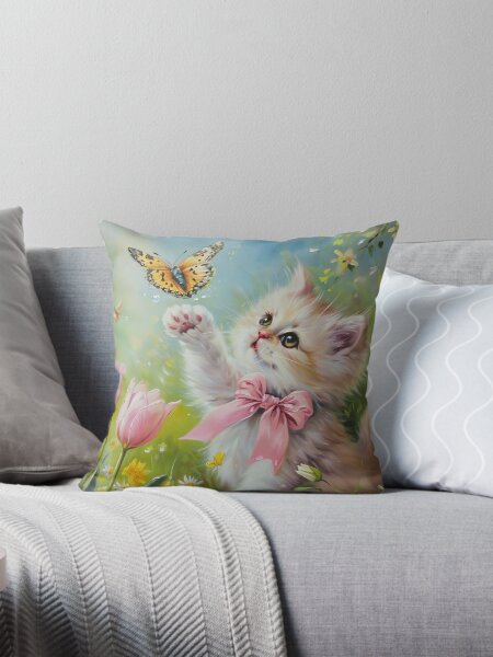 Artikel-Vorschau von Flauschige Gartenkatze, designt und verkauft von cute-animals99.