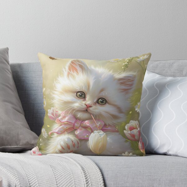 Item preview, Fluffy Feline Fun designed and sold by cute-animals99.